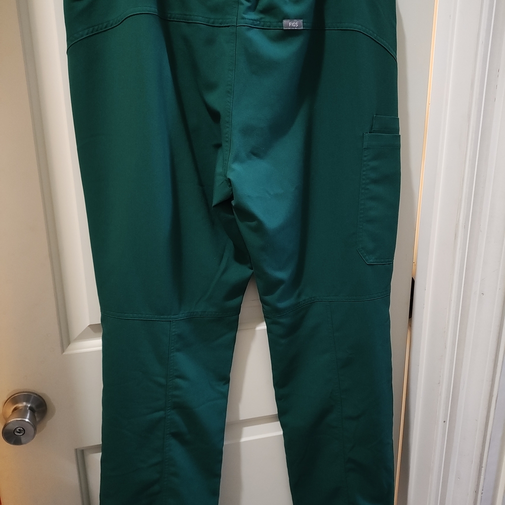 Figs Women's Scrub Pants in Teal - Picture 2 of 4